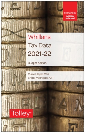 WHILLANS TAX DATA 202122 BUDGET EDITION