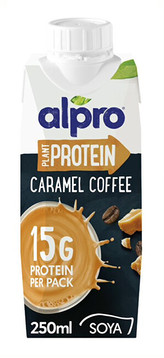 Alpro Alpro High Protein sójový nápoj s příchutí karamelu a kávy 250 ml