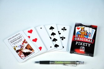 Karty Pikety 32ks v krabičke 7x11cm