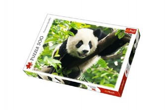 Puzzle Panda 500 dielikov 48x34cm v krabici