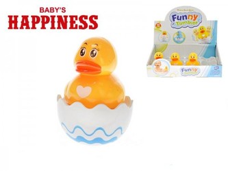 Kačenka Roly Poly plast 8cm 6m+ 12ks v boxu Baby´s Happiness