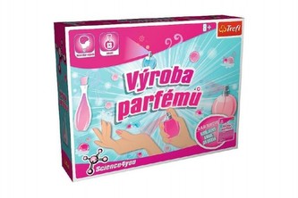 Výroba parfémů vědecká hra 13 pokusů Science 4 you v krabici 38x30x8cm