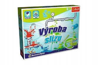 Výroba slizu vedecká hra 17 pokusov Science 4 you v krabici 38x30x8cm
