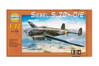 Model Siebel Si 204 D/E 1:72 29,5 x16, 6cm v krabici 34x19x5, 5cm