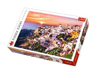 Puzzle Santorini 1000 dílků 68,3x48cm v krabici
