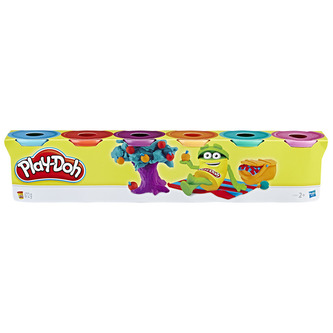 Play-Doh 6 ks kelímků zářivé barvy