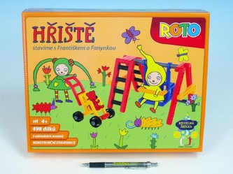 Hřiště Roto stavebnice Kouzelná školka plast 498ks v krabici