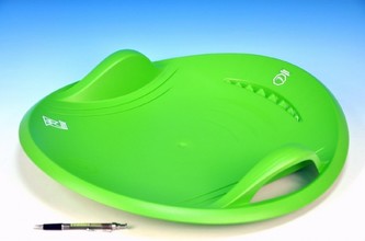 (C) Snežný tanier Supernova zelený plast priemer 60cm