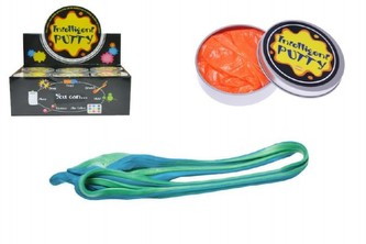 Chytrá hmota v plechovce metalická