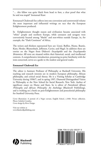 Race and the Enlightenment