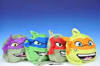 Batoh Želvy Ninja plyš 30 cm, 4 druhy (1ks) od 10 měsíců