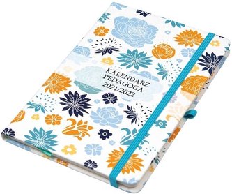 Kalendarz Pedag. 2021/2022 A5 Tyg. Hip Hop kwiat