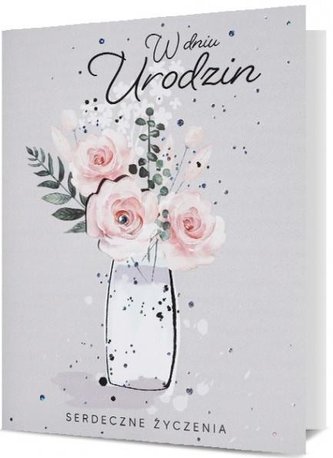 Karnet B6 Urodziny HM200-2248