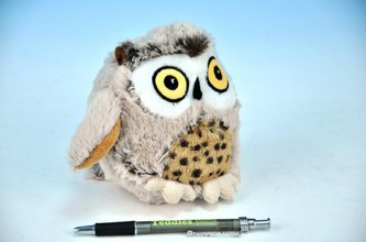 Sova plyš 12cm od 0 měsíců