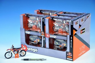 Motorka Bburago Red Bull 11cm asst 2 druhy v krabičce
