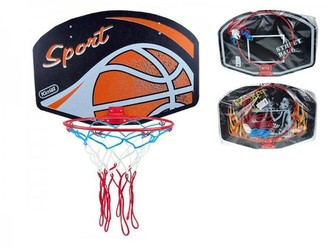 Koš na basketbal dřevo/kov 60x42cm v sáčku