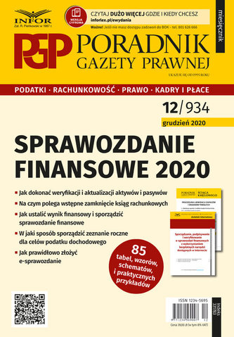 Sprawozdanie finansowe 2020