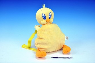 Batoh plyšový Baby Tweety 36cm v sáčku od 24 měsíců