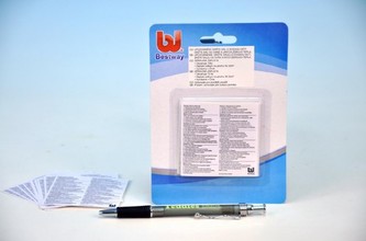 Záplata k nafukovačkám 43cm2 10ks na kartě