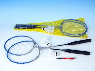 Badminton sada 2 rakety + 2 košíčky  v tašce