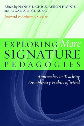 Exploring More Signature Pedagogies