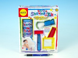 Holení pro děti do vany v krabičce 19x23cm