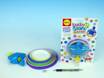 Vyrob si hvězdy a střílej 60ks papírových hvězdiček na kartě