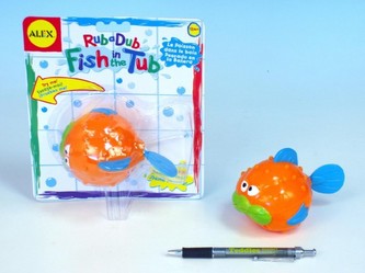 Ryba na natažení do vany plast na kartě od 12 měsíců