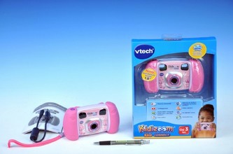 Kidizoom Kid Connect Fotoaparát - růžový Vtech plast 14cm na baterie  na kartě