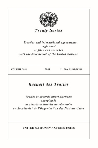 Treaty Series 2948 (English/French Edition)