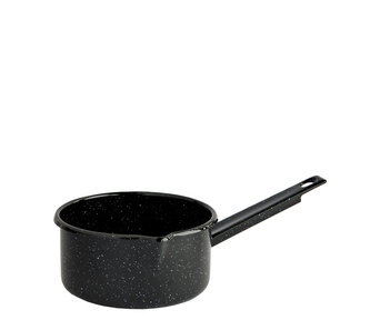 Rendlík smalt 1L s výlevkou/rukojeť 14cm