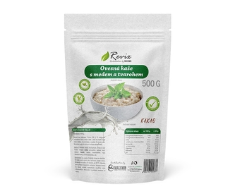 Revix by Maxxwin - Ovesná kaše s medem a tvarohem 500g 10 porcí - kakaová