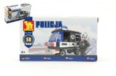 Stavebnica Dromader Polícia Auto 23201 58ks v krabičke 17x10x4, 5cm
