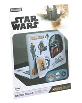 Samolepky na elektroniku Star Wars|Hviezdne vojny: The Mandalorian set 4 listov ()