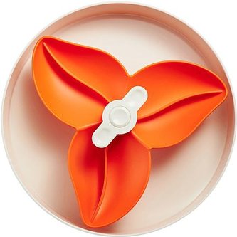 PetDreamHouse zpomalovací miska Spin Bougainvillea – oranžová