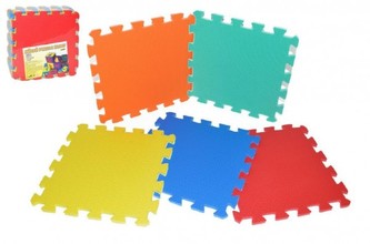 Penové puzzle 32x32cm 10ks v sáčku