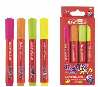 Zakreślacz Magic 4 kolory KAMABEN