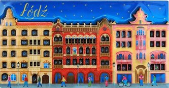 Magnes I love Poland Łódź ILP-MAG-E-LOD-04