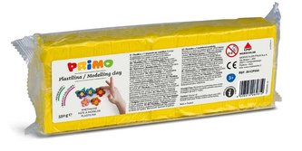 Plastelína PRIMO, 550g, citronově žlutá