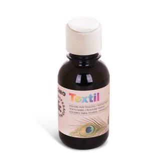 Barva na textil PRIMO, 125ml, černá