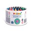 Voskové pastelky PRIMO JUMBO, 13,5 x 65mm, 48ks, PP etue