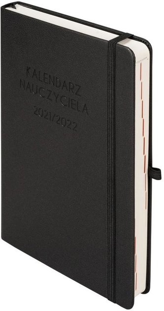 Kalendarz 2021/2022 A5 Nauczyciela czarny DNS