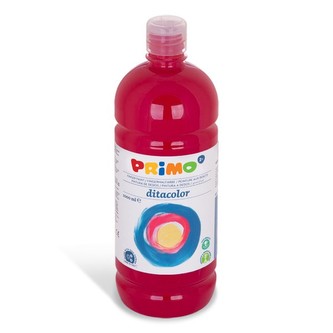 Prstová barva PRIMO, 1000ml, červená
