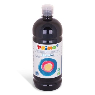 Prstová barva PRIMO, 1000ml, černá