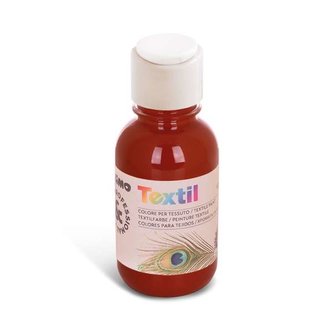 Barva na textil PRIMO, 125ml, hnědá