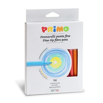 Fixy PRIMO, hrot 2,5mm, sada 24ks, papírový obal