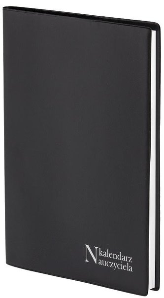 Kalendarz Akademicki A5 2021/2022 tyg.PCV Czarny