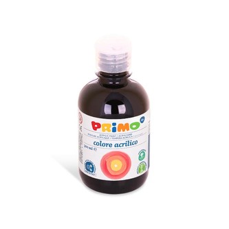 Akrylová barva PRIMO, 300ml, černá