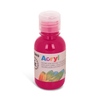 Akrylová barva PRIMO, 125ml, tm. růžová