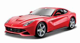 Bburago 1:24 Ferrari F12 Berlineta červená 18-26007